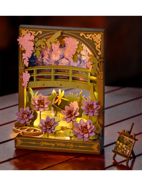 DIY Kits Rowood Bloom Craft Glittering Water Lily, TH001 product photo View 05 L