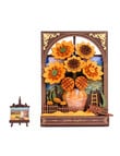 DIY Kits Rowood Wood Bloom Craft Golden Sunflower, TH002 product photo