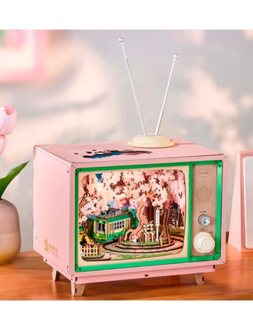 DIY Kits Rolife Music Box Sakura Dreamy Tour, AMT02 product photo View 05 L