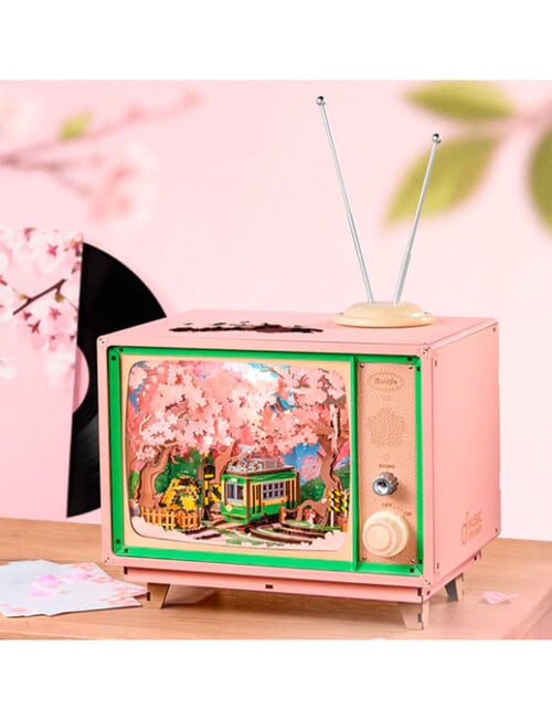 DIY Kits Rolife Music Box Sakura Dreamy Tour, AMT02 product photo View 07 L