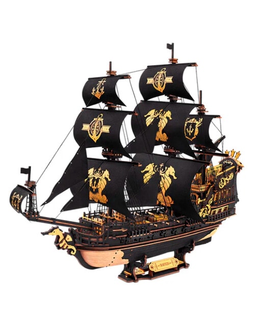 DIY Kits ROKR Scale Ship The Seahorse Barque, MCB02 product photo