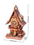 DIY Kits ROKR Time Art Cuckoo Clock, LC901C product photo View 03 S