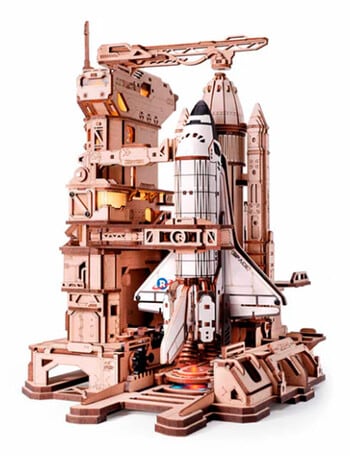 DIY Kits ROKR Mechanical Gear Space Shuttle, LKA02 product photo