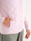 Ella J Puffer Vest, Pale Pink product photo View 05 S