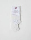 DS Socks Merino Cushion Sole Liner Socks, White product photo View 02 S