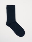 DS Socks Merino Cashmere Crew Socks, Navy product photo View 02 S
