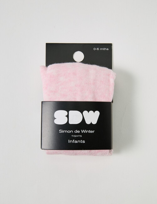 Simon De Winter Bow Tights, 1-Pack, Pink product photo View 02 L
