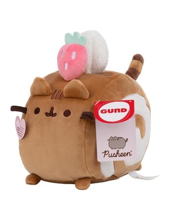 PUSHEEN Chocolate Swiss Roll Squisheen Soft Toy, 20cm product photo