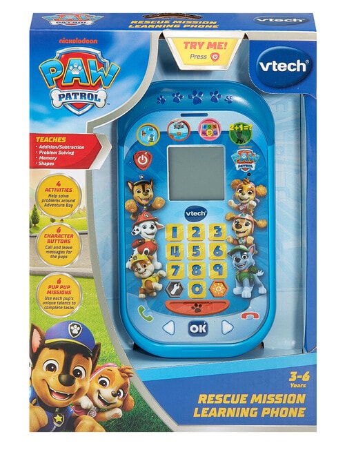 Vtech Paw Patrol Rescue Mission Learning Phone product photo