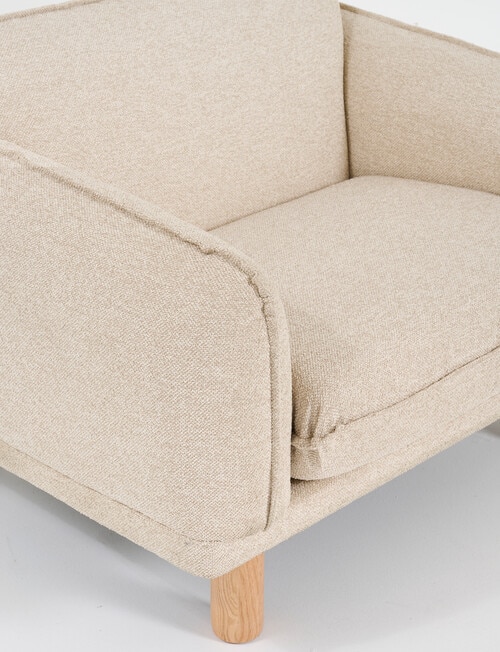 Haven Furniture Skala Fabric Chair, Sand product photo View 03 L