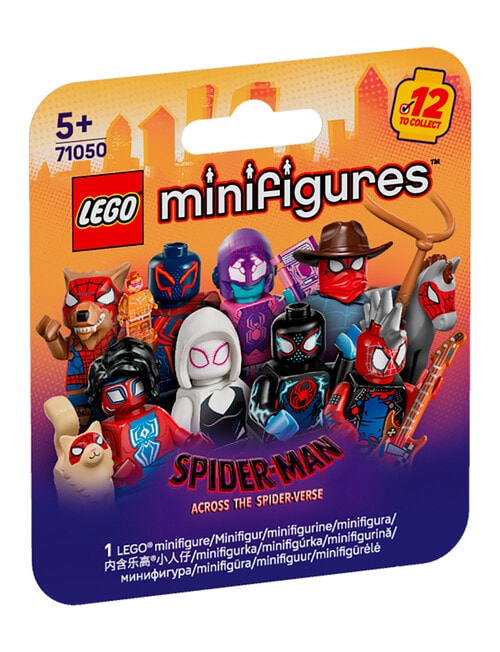 LEGO Minifigures Spider-Man: Across the Spider-Verse 71050 product photo View 02 L
