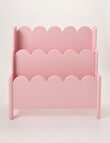 Teeny Weeny Scalloped Book Storage, Pink product photo View 03 S