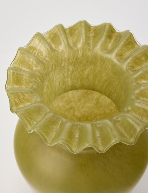 Tilly Home Marie Vase, Olive product photo View 03 L
