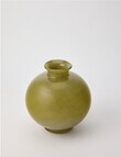 Tilly Home Marq Vase, Olive, Round product photo View 02 S
