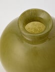 Tilly Home Marq Vase, Olive, Round product photo View 03 S