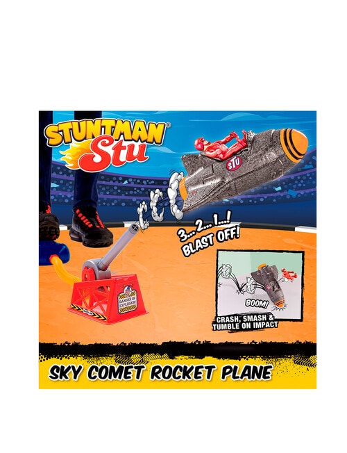 Stuntman Stu Sky Comet Rocket Plane product photo