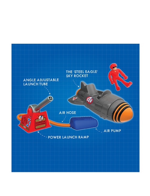 Stuntman Stu Sky Comet Rocket Plane product photo View 06 L