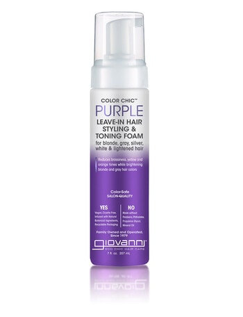 Giovanni Colour Chic Purple Leave-in Hair Foam product photo