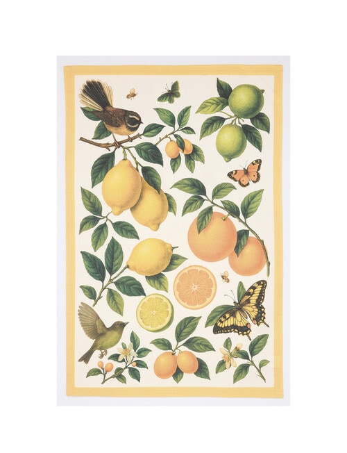 Stevens Flora Citrus Tea Towel product photo
