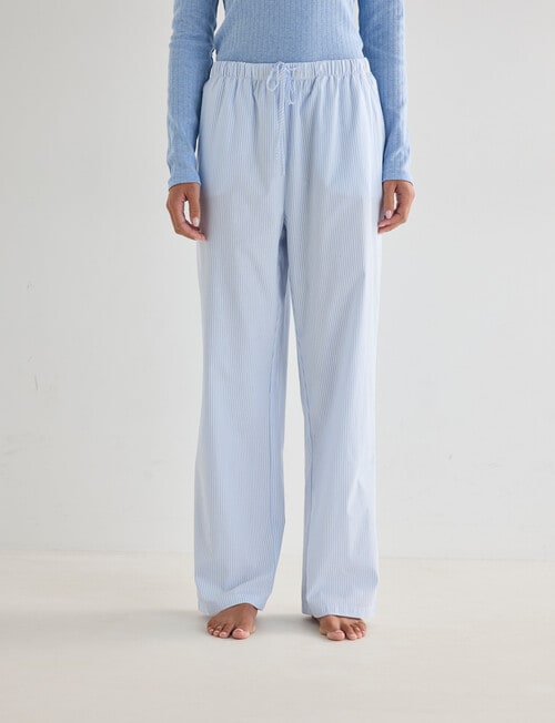 Zest Sleep Pant, Blue Stripe product photo