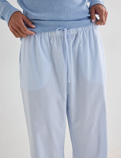 Zest Sleep Pant, Blue Stripe product photo View 05 L