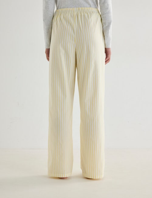 Zest Sleep Pant, Lemon Stripe product photo View 02 L