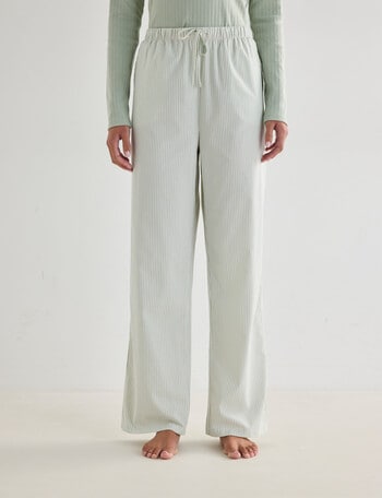 Zest Sleep Pant, Pistachio Stripe product photo