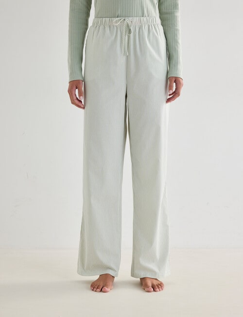 Zest Sleep Pant, Pistachio Stripe product photo