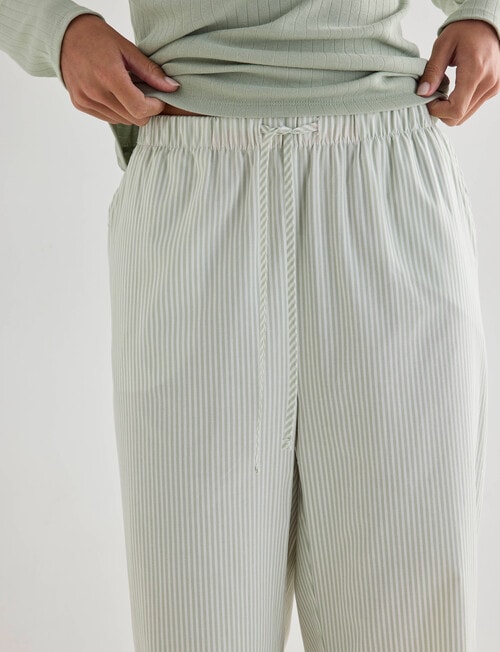 Zest Sleep Pant, Pistachio Stripe product photo View 05 L