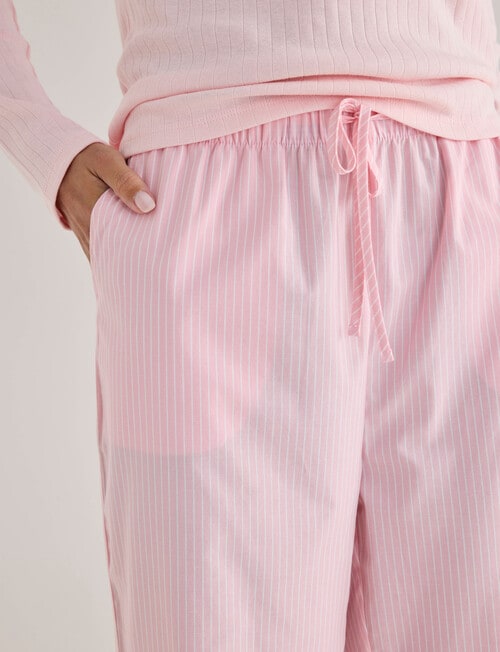 Zest Sleep Pant, Pink Stripe product photo View 04 L