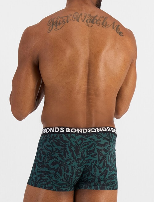 Bonds Classic Trunk, 3-Pack, Ink Branch, Bottle Green, Nu Black product photo View 03 L