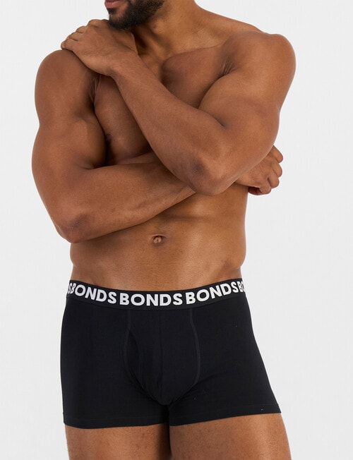 Bonds Classic Trunk, 3-Pack, Ink Branch, Bottle Green, Nu Black product photo View 04 L