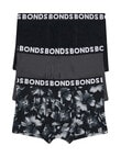 Bonds Classic Trunk, 3-Pack, Nocturnal Petals, Black Rock & Nu Black product photo