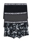 Bonds Classic Trunk, 3-Pack, Nocturnal Petals, Black Rock & Nu Black product photo View 02 S