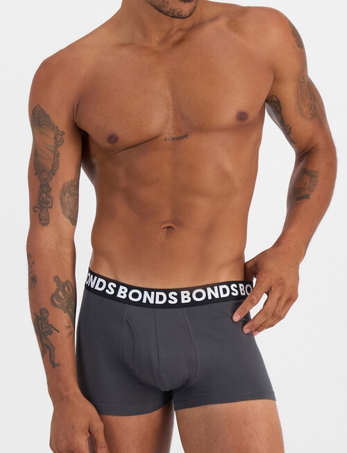 Bonds Classic Trunk, 3-Pack, Nocturnal Petals, Black Rock & Nu Black product photo View 06 L