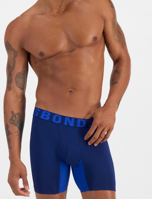 Bonds Chafe-off Mid Trunk, 2-Pack, Bleutiful Eyes, Dory & Nu Black, & Mik Brick product photo View 03 L