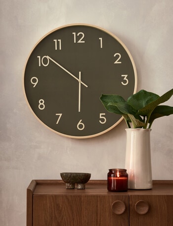 HAVEN Home D&eacute;cor Radial Wall Clock product photo