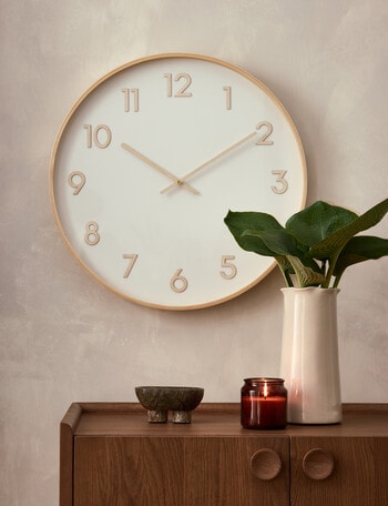 HAVEN Home D&eacute;cor Radial Wall Clock product photo