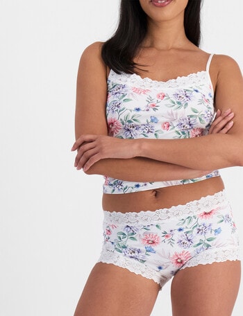 Jockey Woman Parisienne Micro Full Brief, Western Wildflower product photo