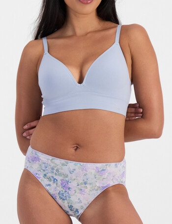 Jockey Woman No Panty Line Promise Micro Hi Cut Brief, Pastel Petals product photo