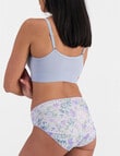 Jockey Woman No Panty Line Promise Micro Hi Cut Brief, Pastel Petals product photo View 03 S