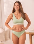 Jockey Woman Skimmies Smooth Hi Cut Brief, Meadow Lane product photo