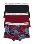 Bonds Guyfront Trunk, 3-Pack, Lucky Lotus, Rouge Noir & Nu Black product photo View 02 S
