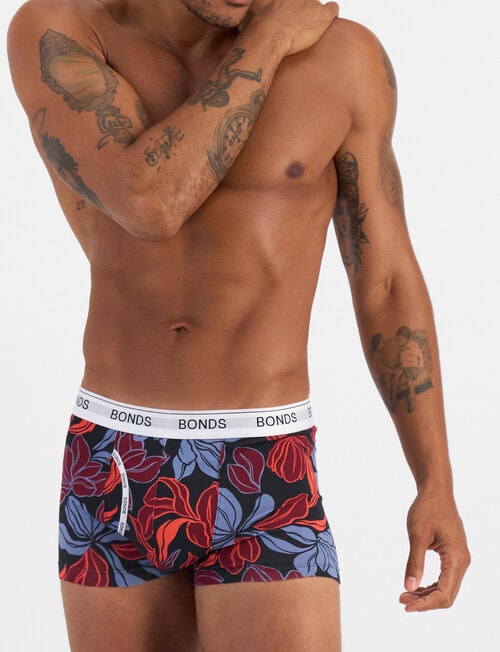 Bonds Guyfront Trunk, 3-Pack, Lucky Lotus, Rouge Noir & Nu Black product photo View 06 L