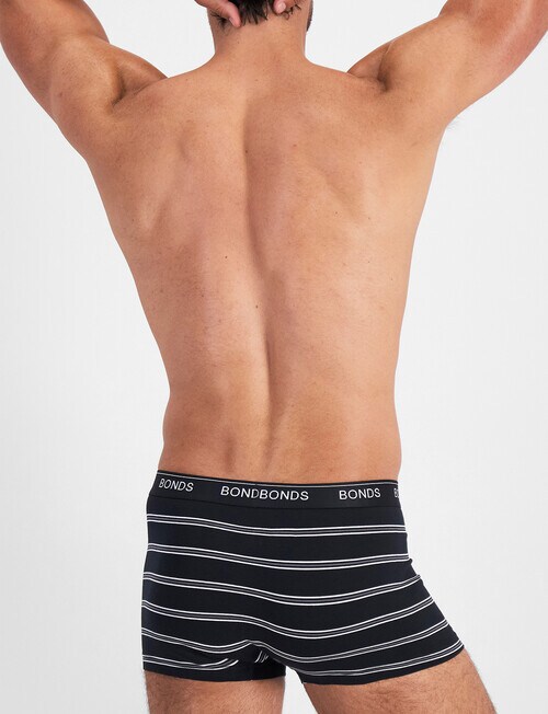 Bonds Guyrfront Trunk, 3-Pack, Heritage Stripe, Iso Grey & Nu Black product photo View 05 L