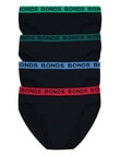 Bonds Hipster Brief, 4-Pack, Aries, Nu Black, Black Rock & Bottle Green product photo