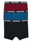 Bonds Total Package Trunk, 3-Pack, Teal, Midnight & Nu Black, Rouge Noir product photo