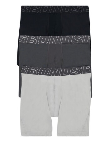 Bonds Sweat Off Trunk, 3-Pack, Baseline, Black Pearl & Nu Black product photo