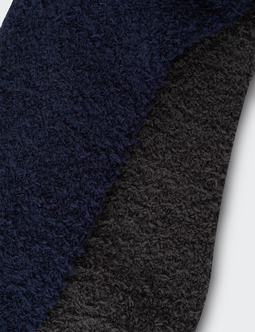 Bonds Supersoft Home Sock, 2-Pack, Navy & Rockstar product photo View 03 L