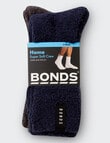 Bonds Supersoft Home Sock, 2-Pack, Navy & Rockstar product photo View 04 S